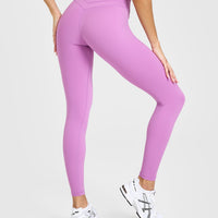 Unified High Waisted Leggings | Orchid Purple