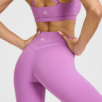 Unified High Waisted Leggings | Orchid Purple