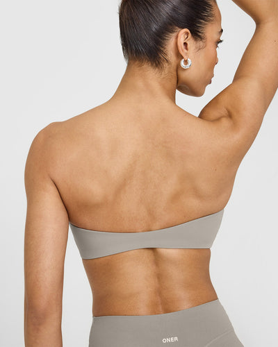 Unified Micro Bandeau Bralette | Warm Sand