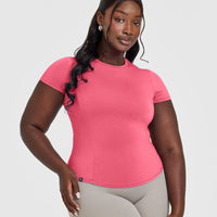 Mellow™ Soft Short Sleeve T-Shirt | Velvet Pink