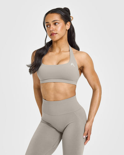 EasyLift™ Halter Bralette | Warm Sand