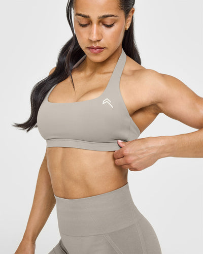 EasyLift™ Halter Bralette | Warm Sand
