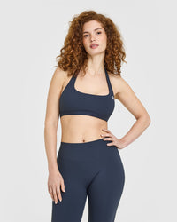 EasyLift™ Halter Bralette | True Blue