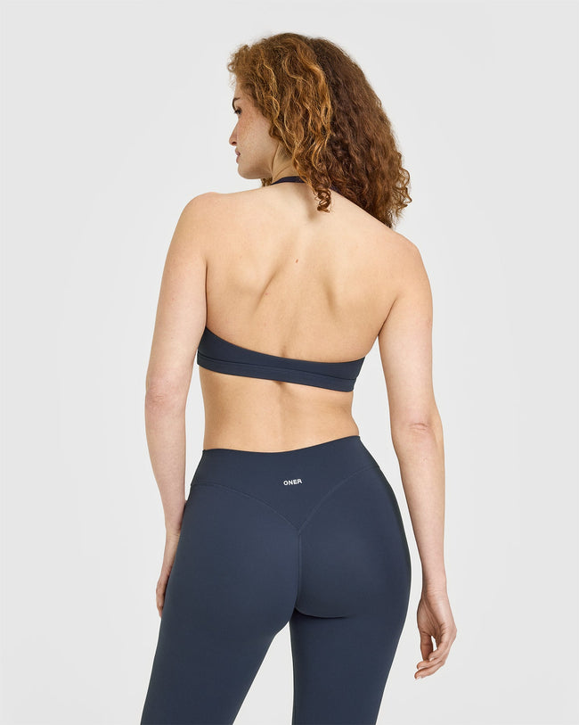 EasyLift™ Halter Bralette | True Blue
