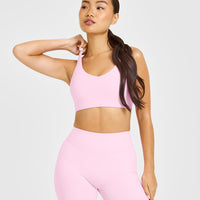 SoftMotion™ Sports Bra | Chalk Pink