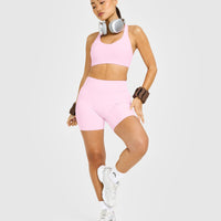 SoftMotion™ Sports Bra | Chalk Pink