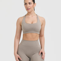Timeless Square Neck Sports Bra | Minky