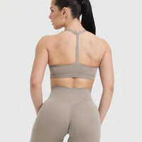 Timeless Square Neck Sports Bra | Minky